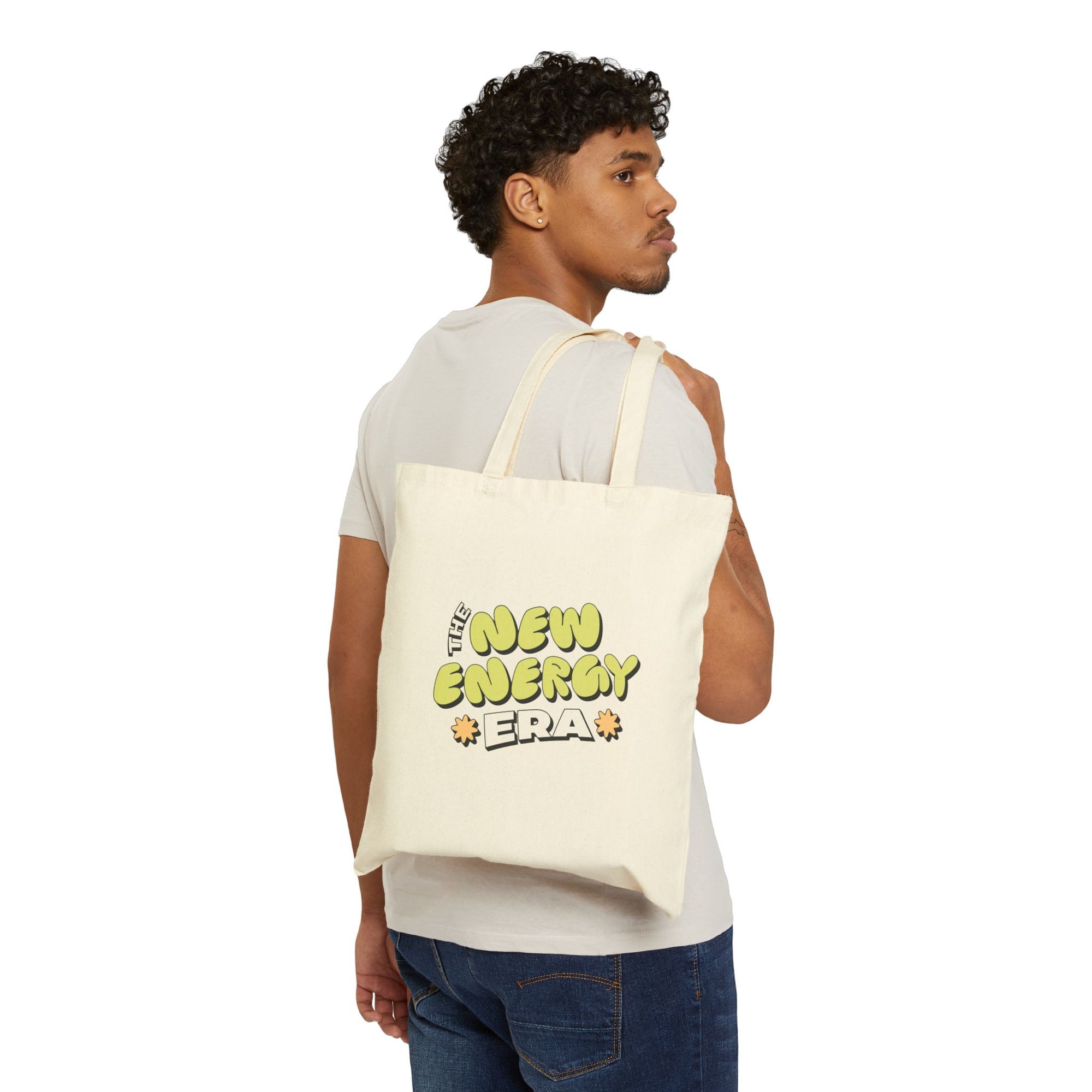 New Energy Era - Cotton Canvas Tote Bag