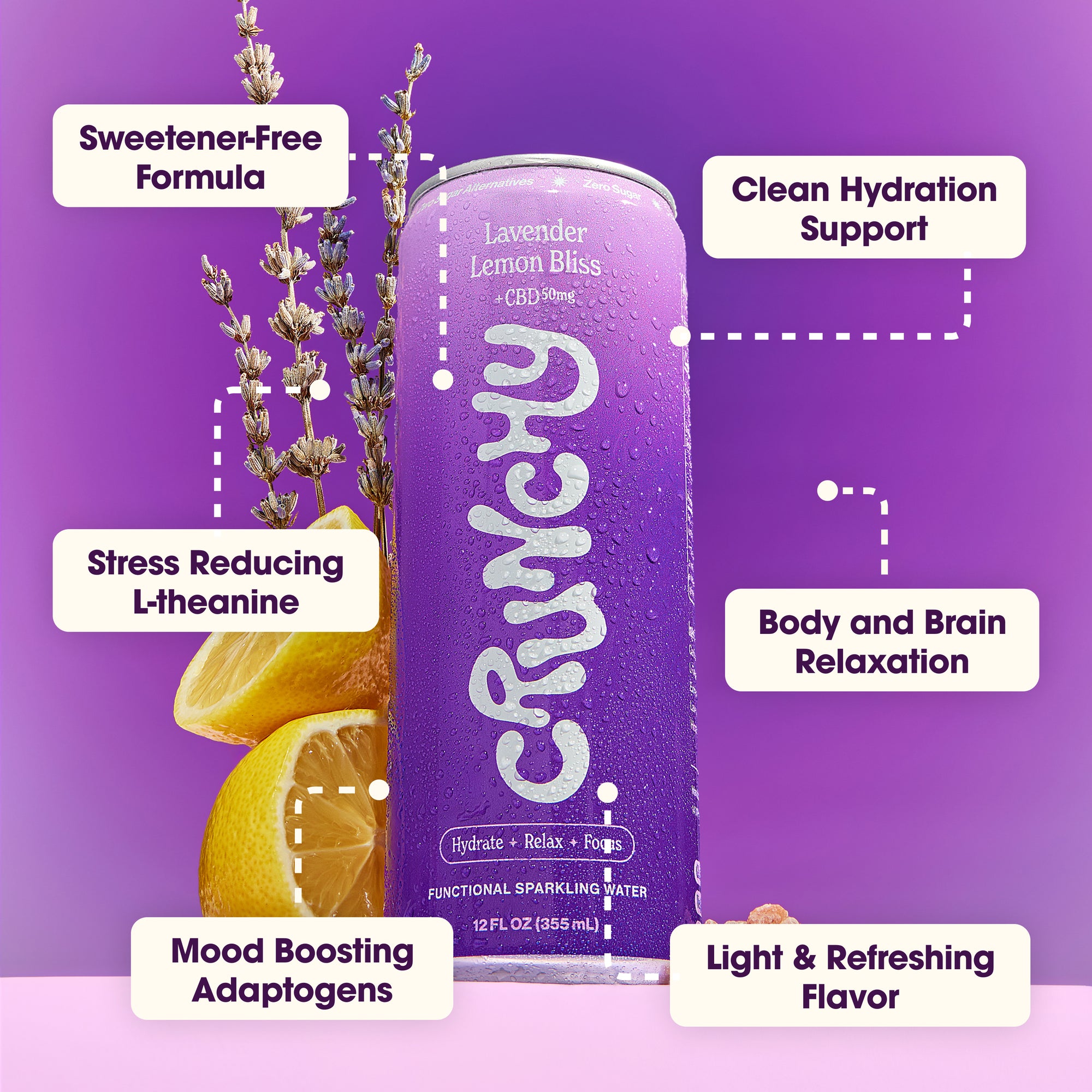 Lavender Lemon - 12 Cans