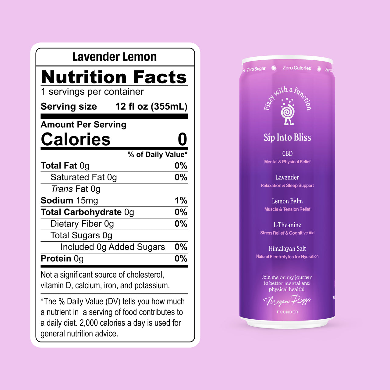 Lavender Lemon - 12 Cans