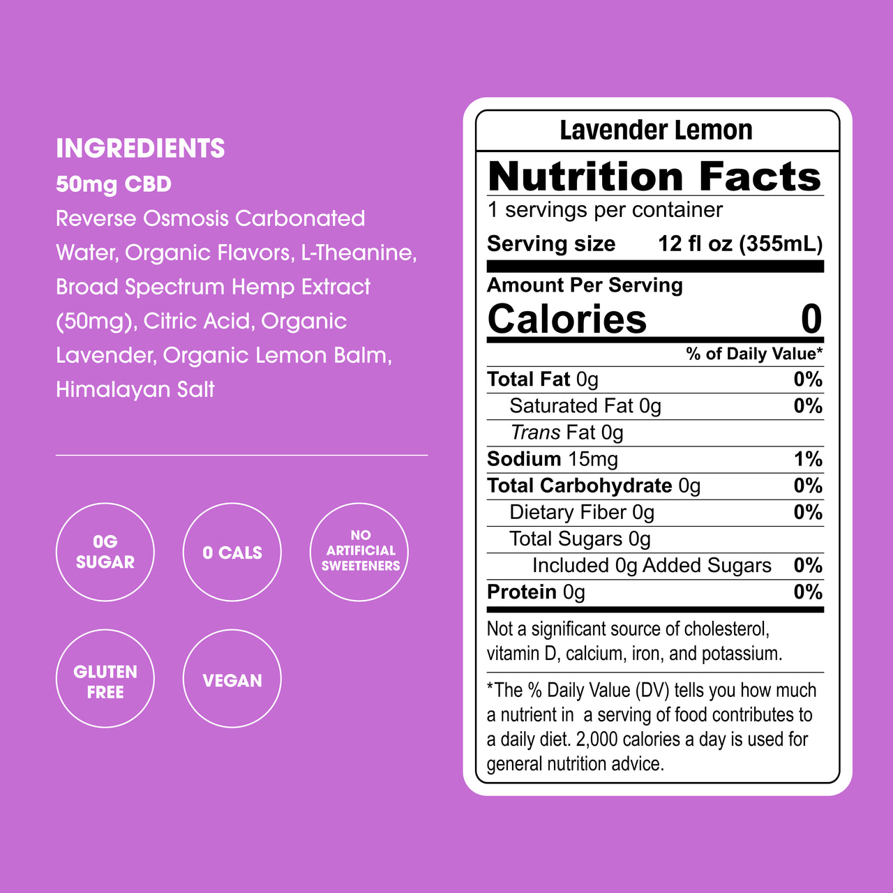 CBD Infused Variety Pack - 12 Cans