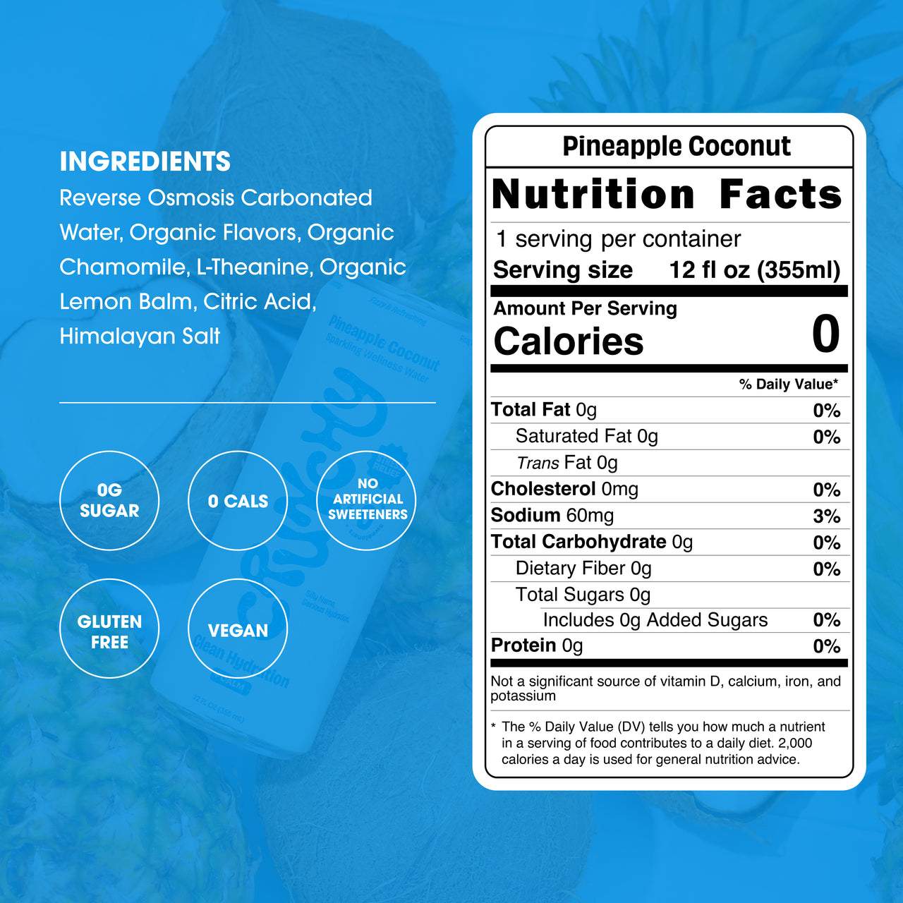 Pineapple Coconut - 12 Cans