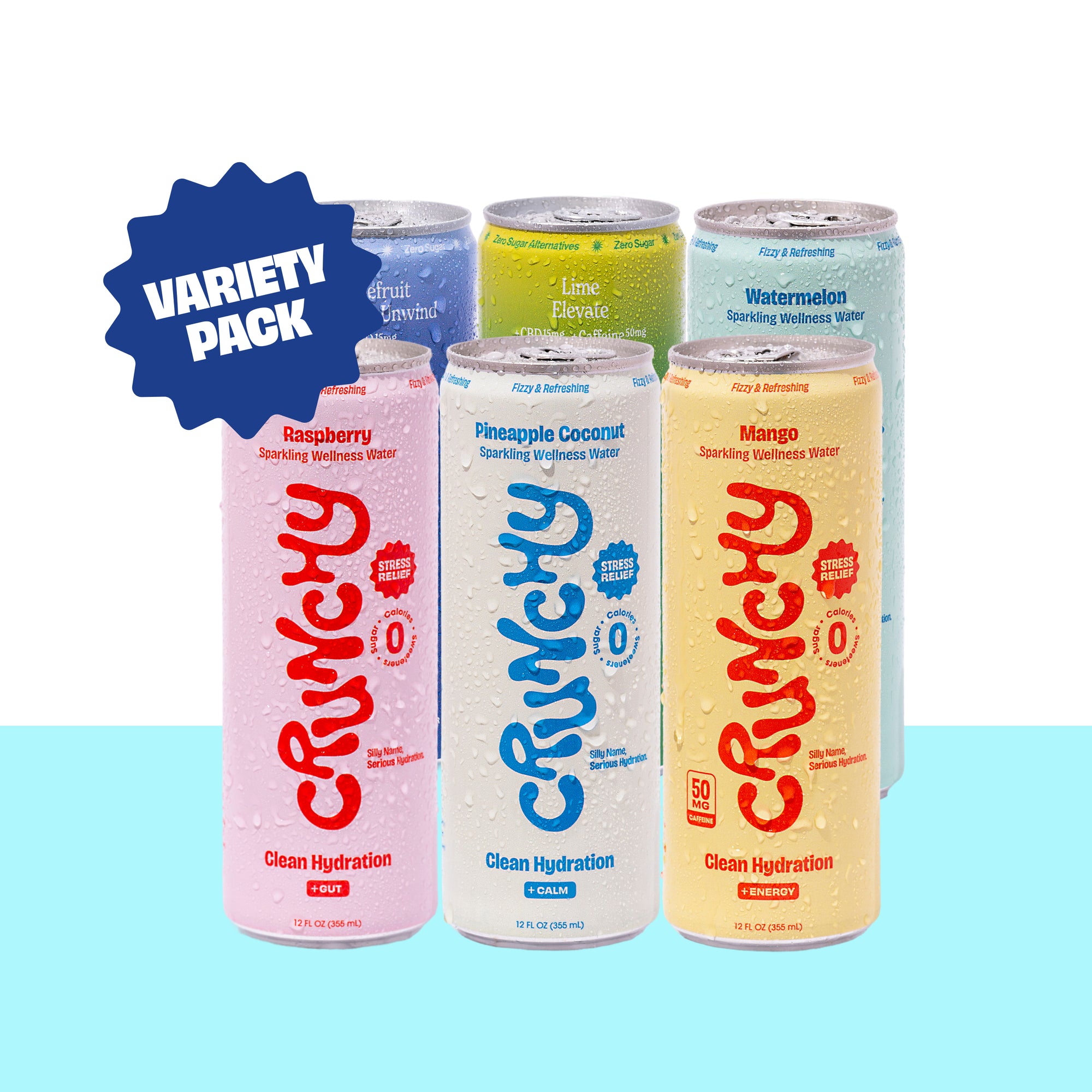 Crunchy Sample Pack - 12 Cans